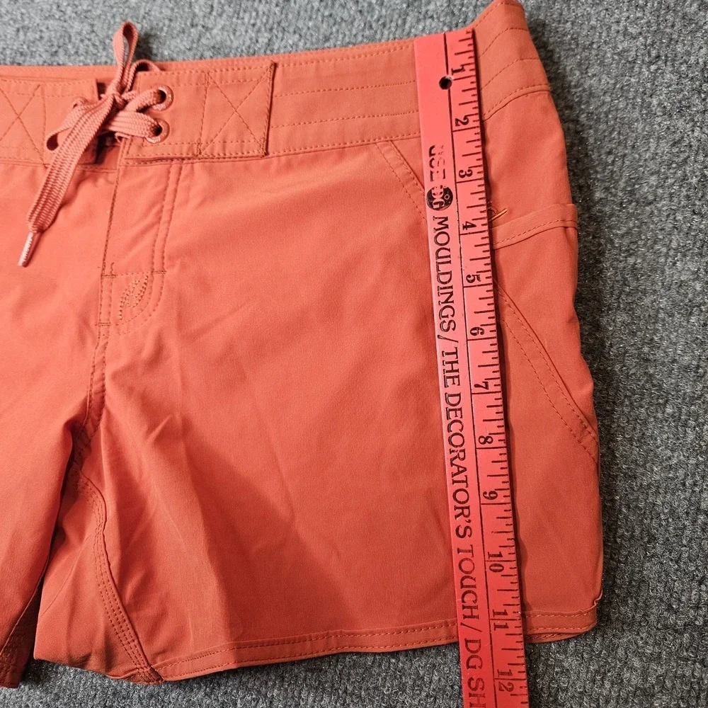 Ripcurl Women's Boardshorts Size 7 Burnt Orange Surf Beach Swim‎